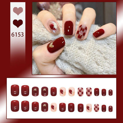 Faux Ongles Réutilisables Amovibles | Manucure Élégante & Pose Facile