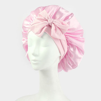 Bonnet de Soin Capillaire Nœud Papillon | Cheveux Protégés & Confort Doux