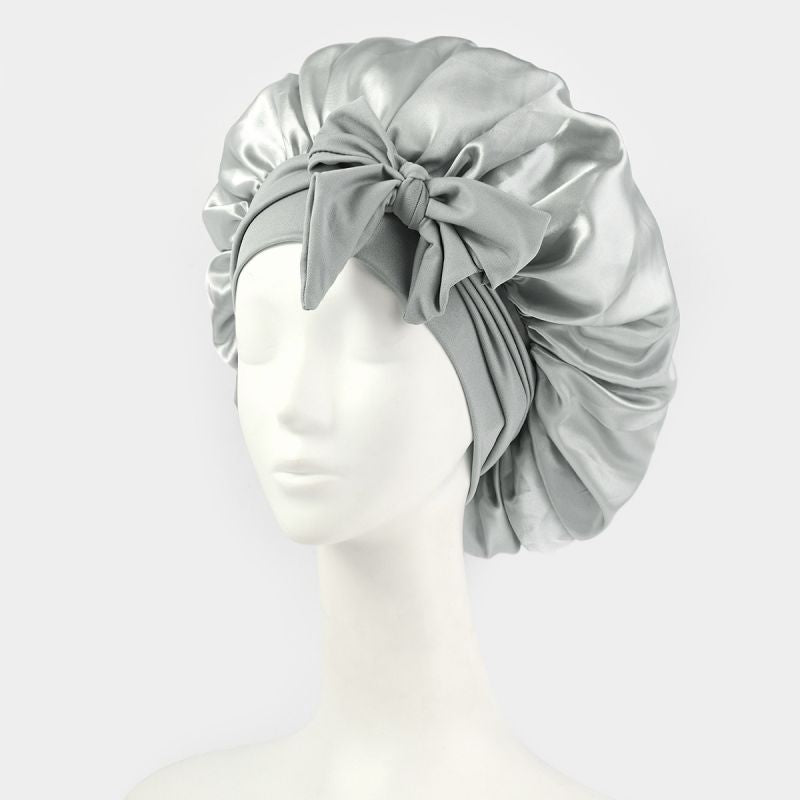 Bonnet de Soin Capillaire Nœud Papillon | Cheveux Protégés & Confort Doux