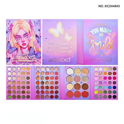 Eyeshadow High-gloss Blush One-piece Plate