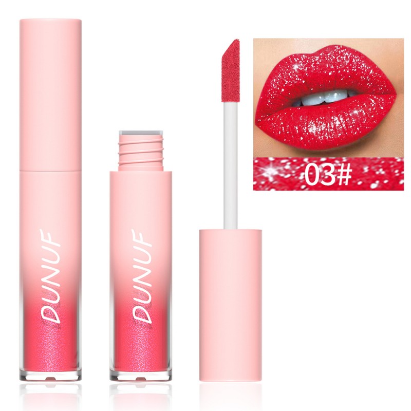 Gloss rouge à lèvres effet diamant
