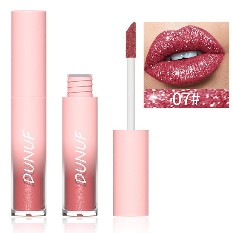 Gloss rouge à lèvres effet diamant