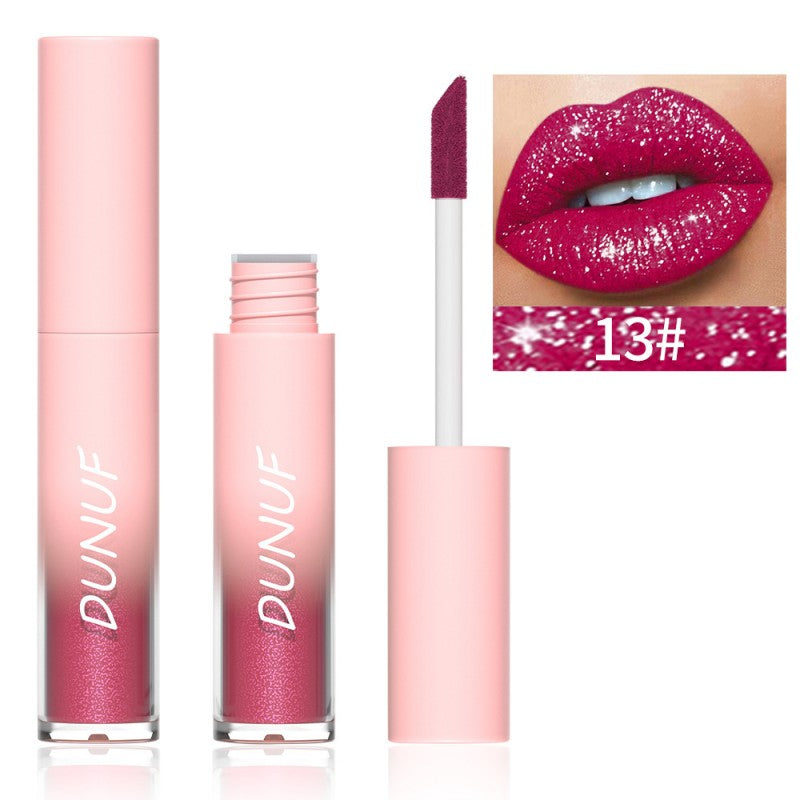 Gloss rouge à lèvres effet diamant