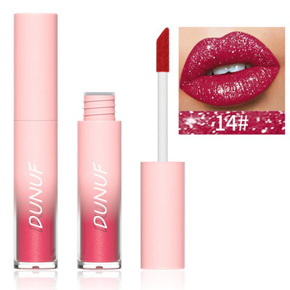 Gloss rouge à lèvres effet diamant