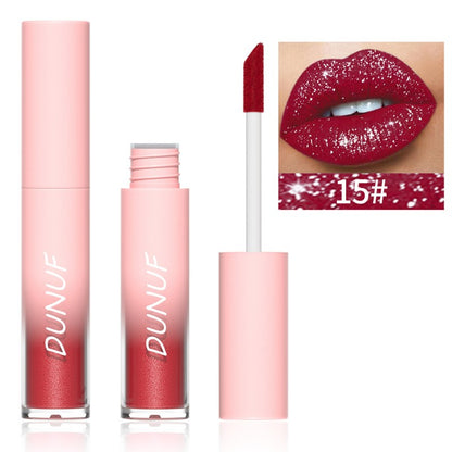 Gloss rouge à lèvres effet diamant
