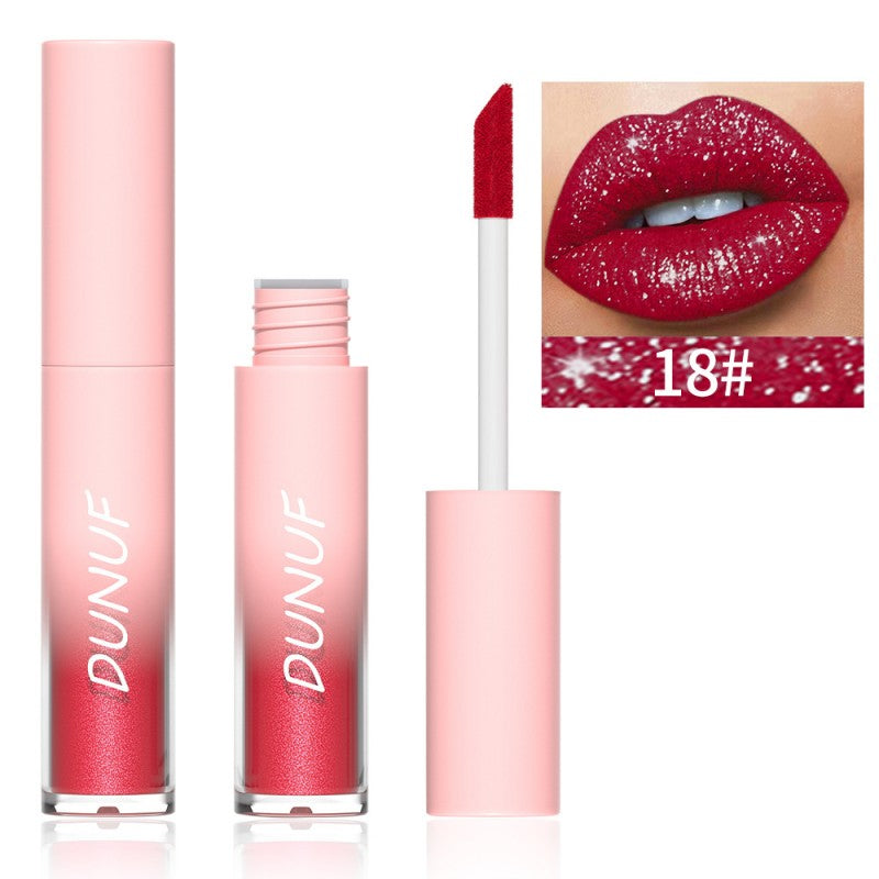 Gloss rouge à lèvres effet diamant
