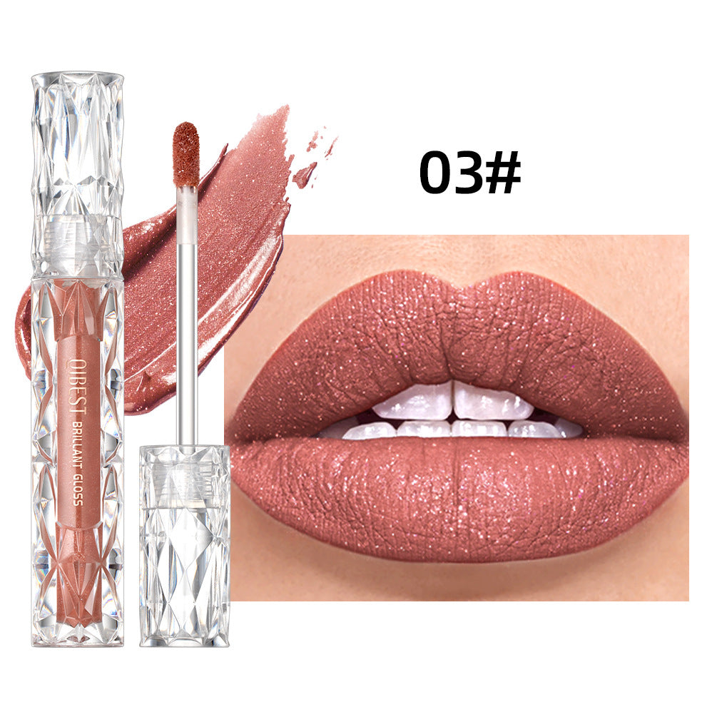 Rouge à Lèvres Liquide Diamant | Brillance Intense & Lèvres Glamour