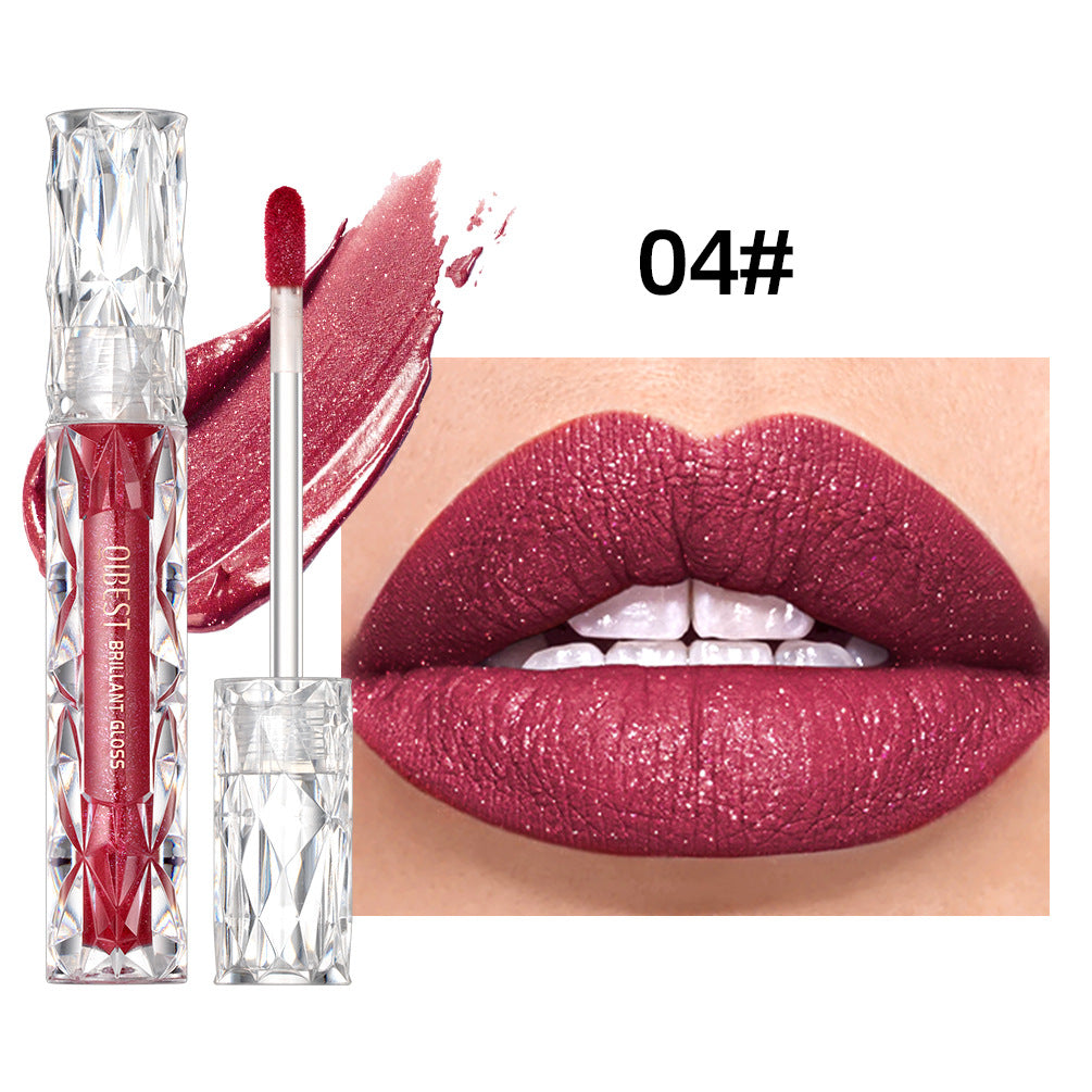 Rouge à Lèvres Liquide Diamant | Brillance Intense & Lèvres Glamour