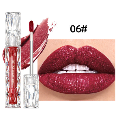 Rouge à Lèvres Liquide Diamant | Brillance Intense & Lèvres Glamour