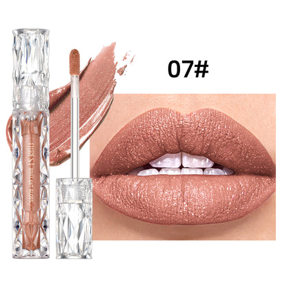 Rouge à Lèvres Liquide Diamant | Brillance Intense & Lèvres Glamour