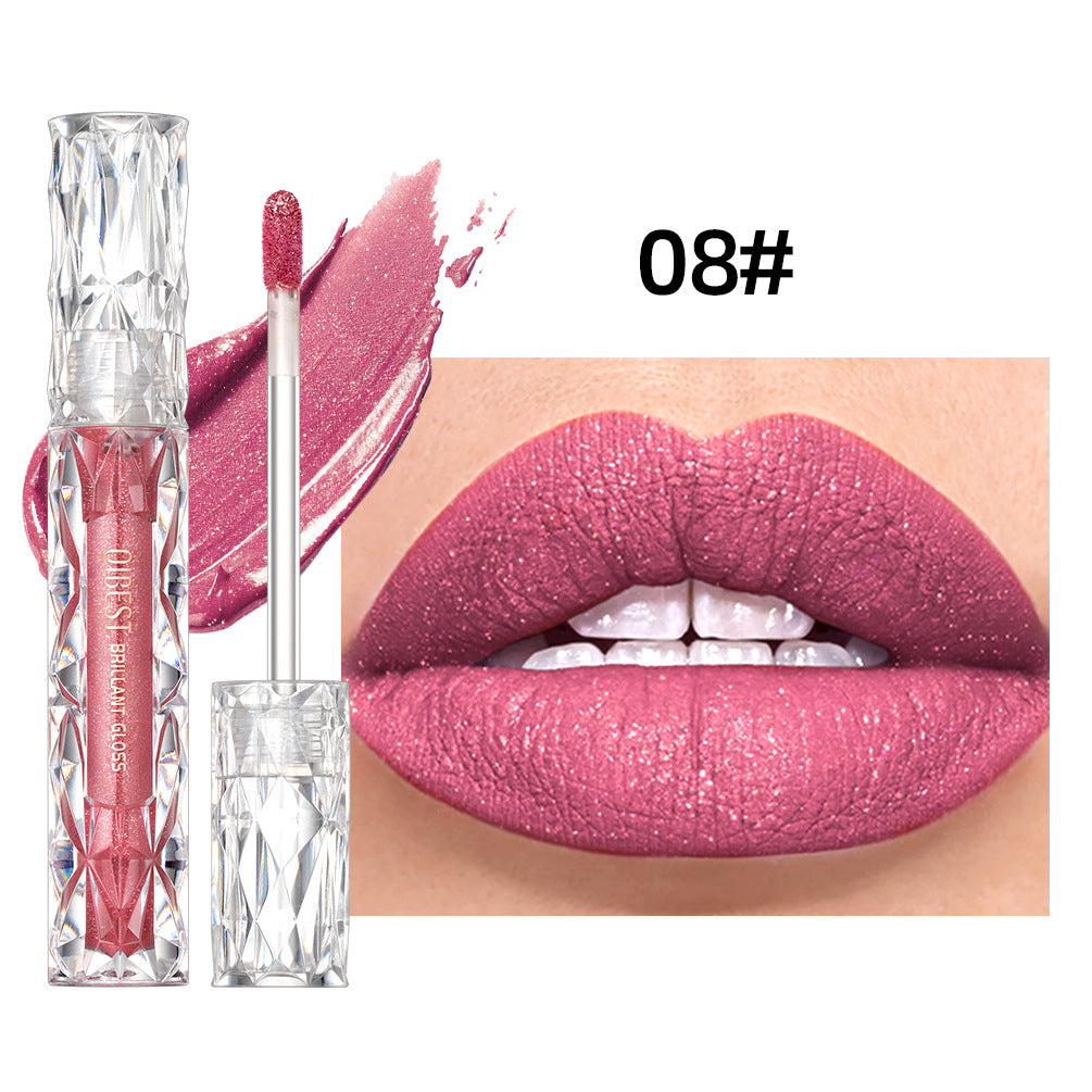 Rouge à Lèvres Liquide Diamant | Brillance Intense & Lèvres Glamour
