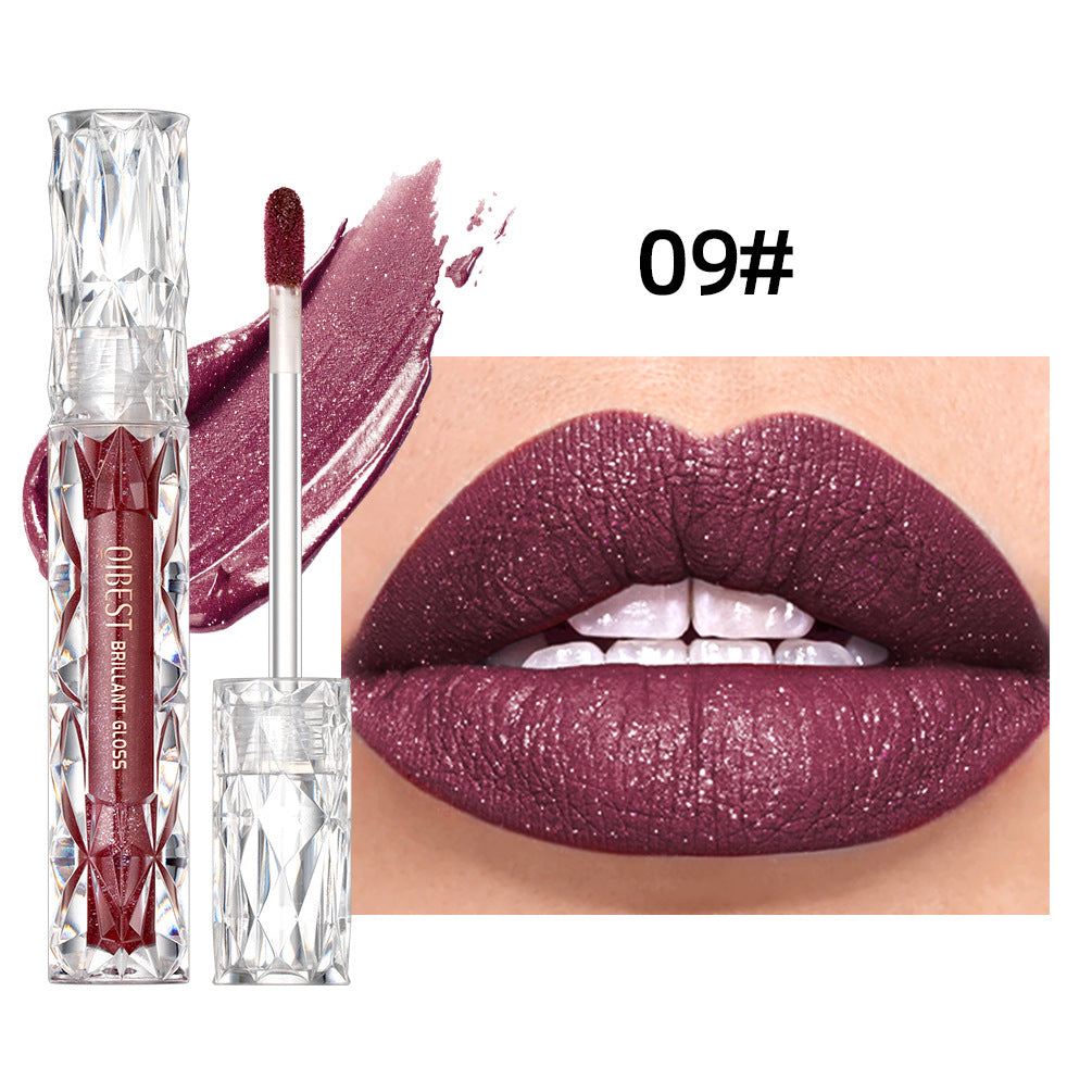 Rouge à Lèvres Liquide Diamant | Brillance Intense & Lèvres Glamour