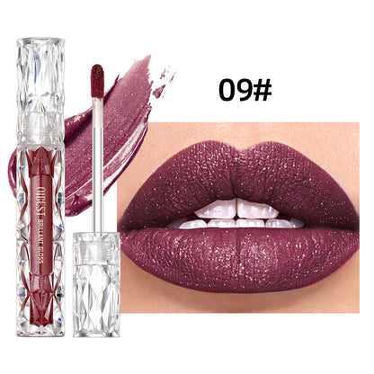Rouge à Lèvres Liquide Diamant | Brillance Intense & Lèvres Glamour