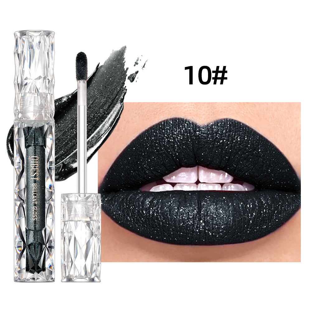Rouge à Lèvres Liquide Diamant | Brillance Intense & Lèvres Glamour