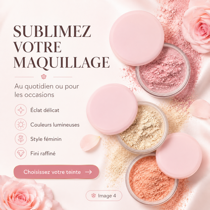 Poudre Illuminatrice Scintillante – Éclat Nacré & Plusieurs Teintes
