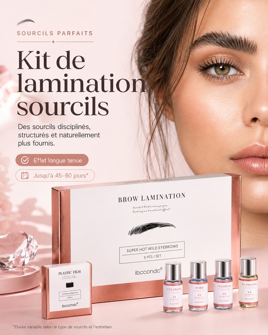 Kit de Lamination des Sourcils – Effet Lifté & Naturel Longue Tenue