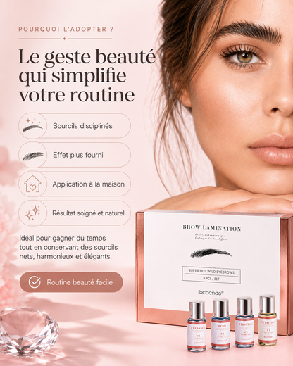 Kit de Lamination des Sourcils – Effet Lifté & Naturel Longue Tenue