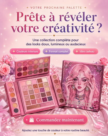 Palette de Maquillage XXL – Couleurs, Éclat & Créativité