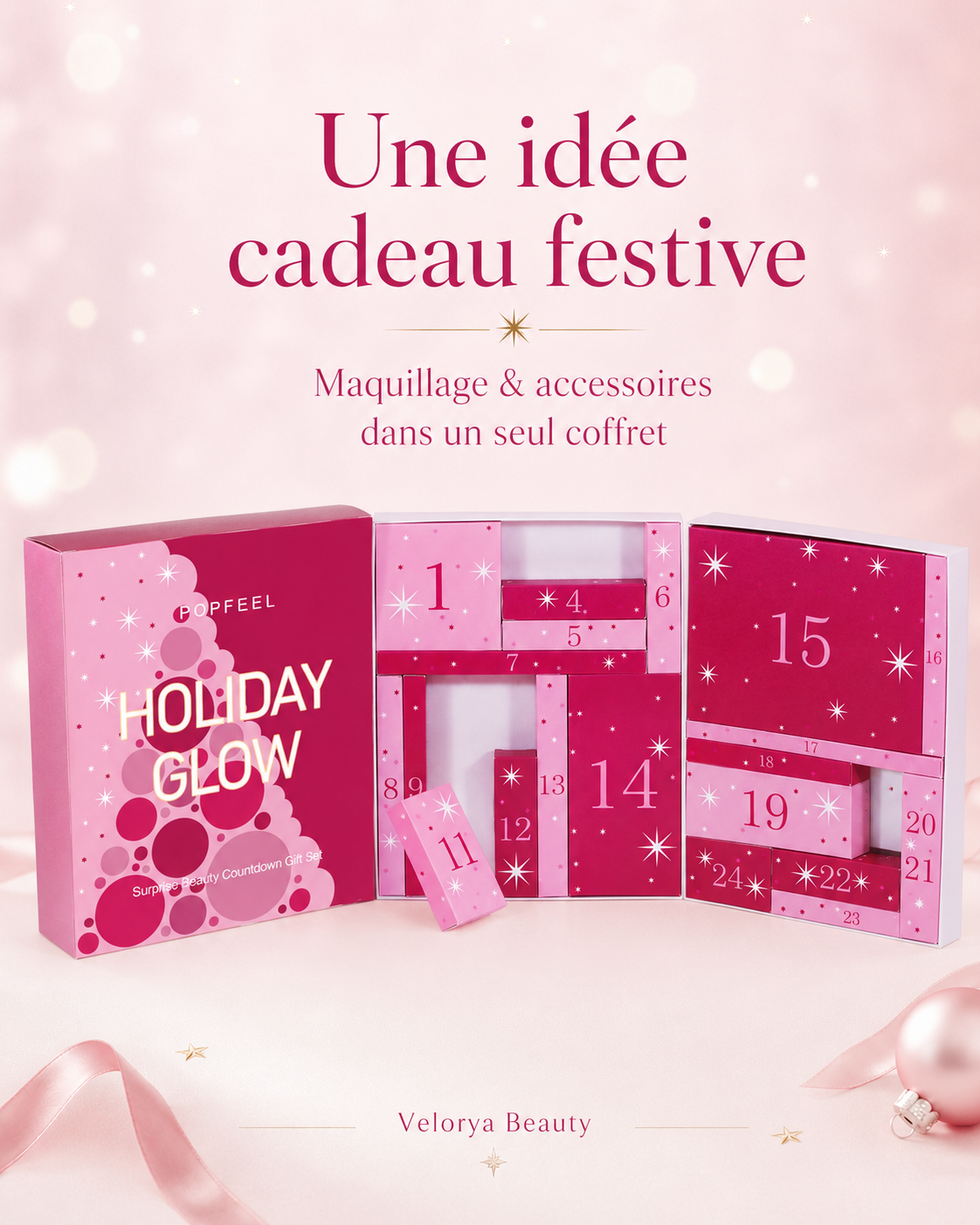 Calendrier de l’Avent Beauté 24 Surprises