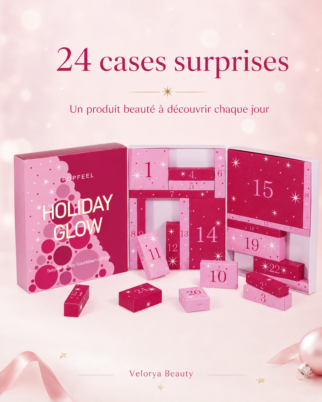 Calendrier de l’Avent Beauté 24 Surprises