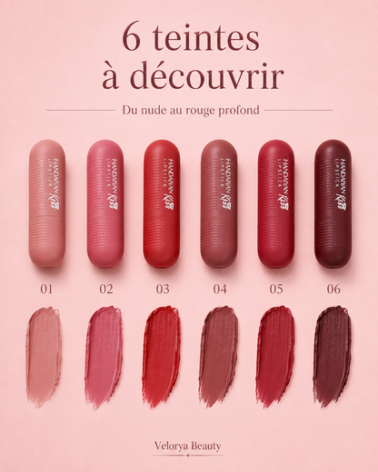 Coffret 6 Rouges à Lèvres Mats – Fini Velours