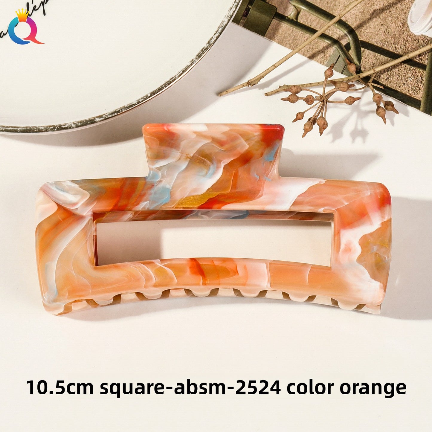 Marble Grab Hair Accessories | Accessoire Cheveux Marbé Élégant