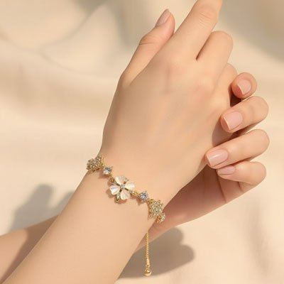 Bracelet trefle​ 
