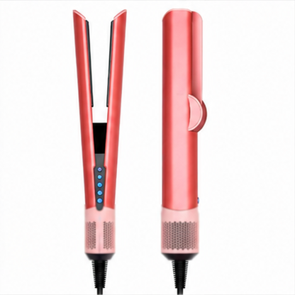 Sèche-Cheveux & Lisseur 2-en-1 – Séchage Rapide et Coiffage Simplifié