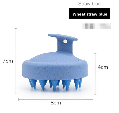 Brosse Shampooing en Fibre de Blé | Massage Cuir Chevelu & Soin Doux