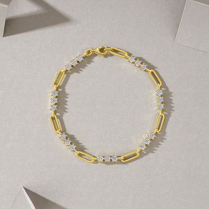 Collier Moissanite Tendance | Élégance Brillante & Style Raffiné