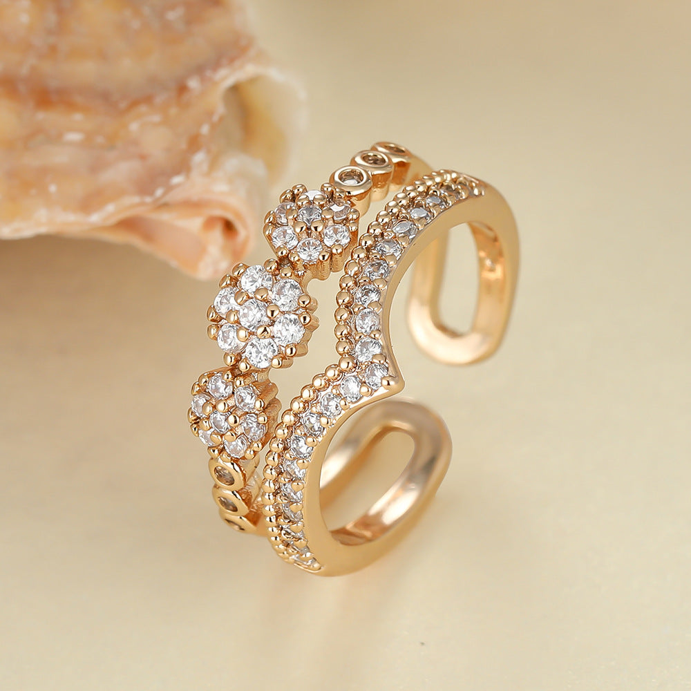 Bague Diamant Forme V | Élégance Raffinée & Style Tendance