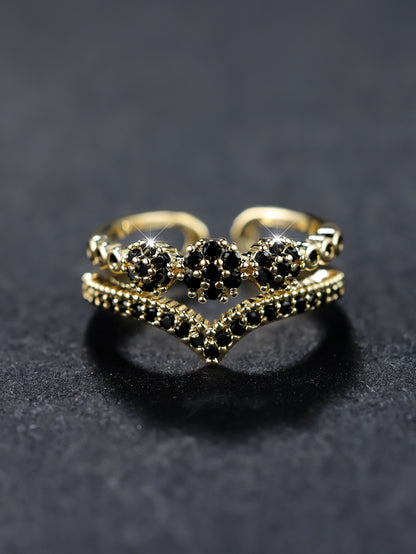 Bague Diamant Forme V | Élégance Raffinée & Style Tendance