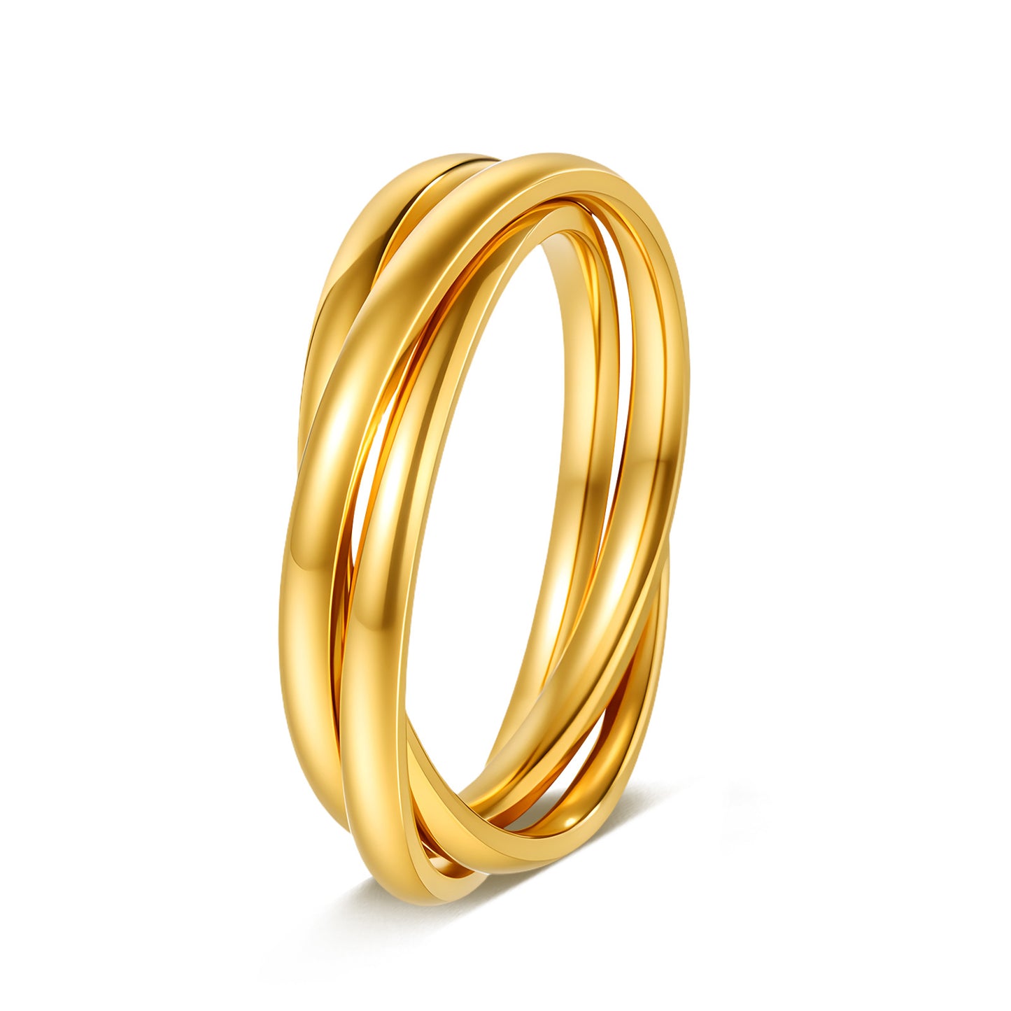 Bague Créative Triple Anneau | Design Moderne & Style Élégant