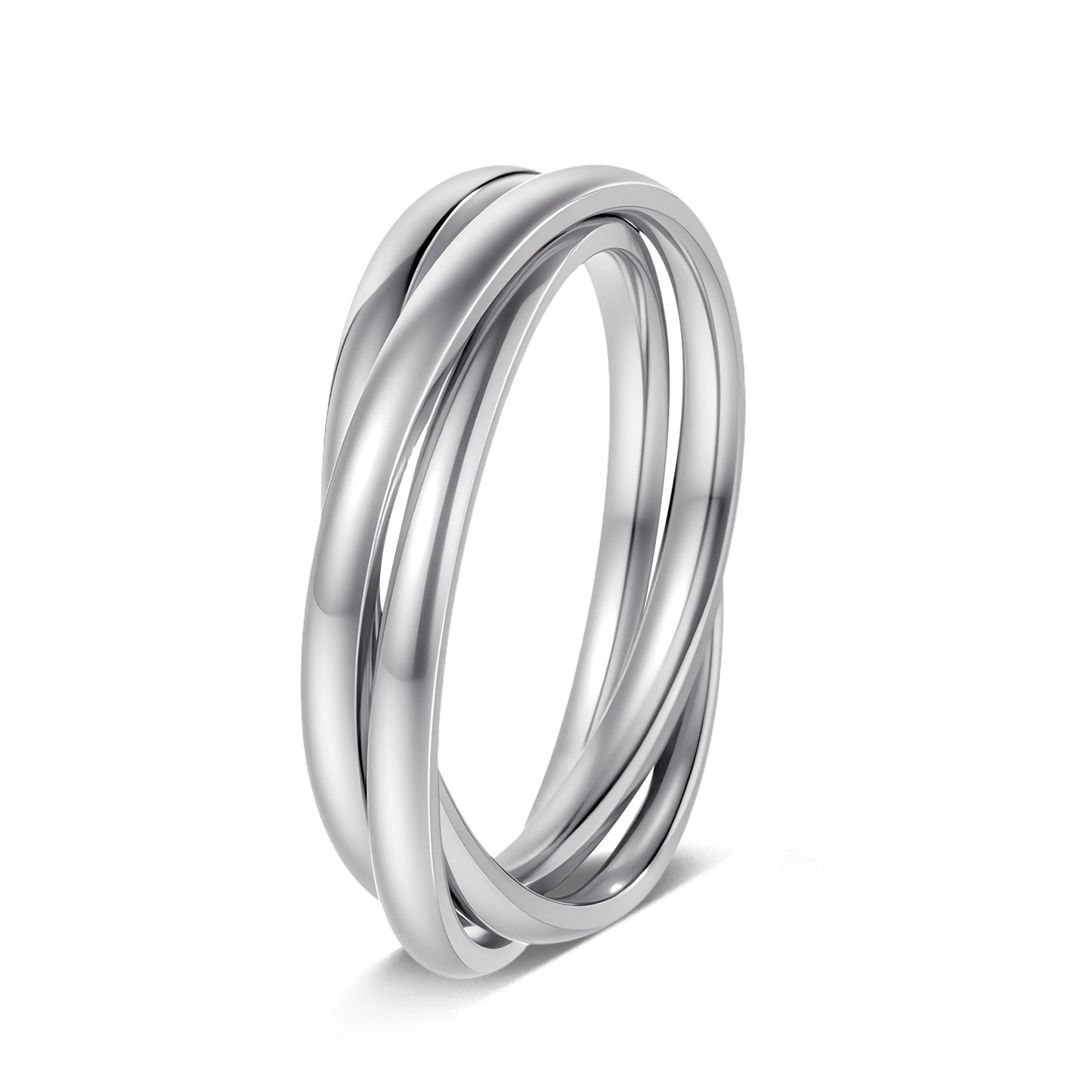 Bague Créative Triple Anneau | Design Moderne & Style Élégant