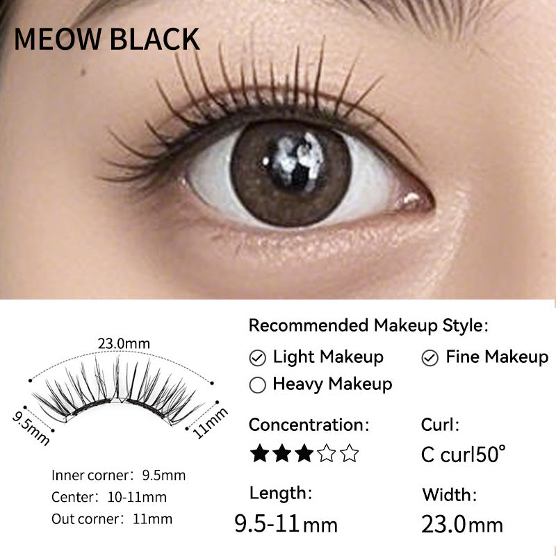 Soft Magnetic Absorption False Eyelashes