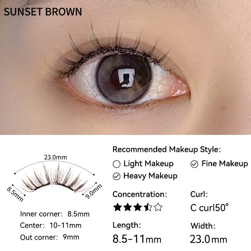 Soft Magnetic Absorption False Eyelashes