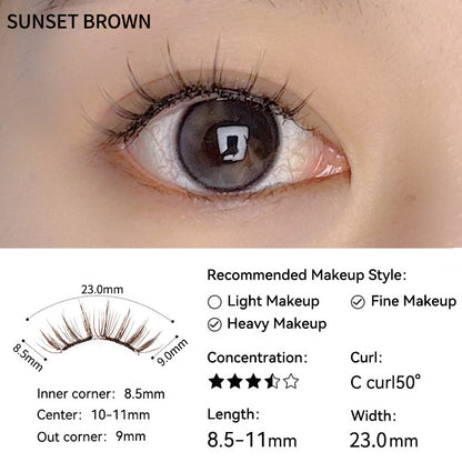 Soft Magnetic Absorption False Eyelashes