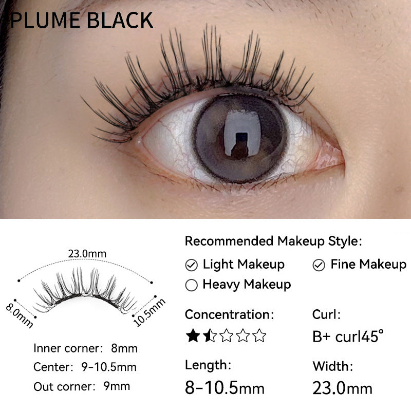 Soft Magnetic Absorption False Eyelashes