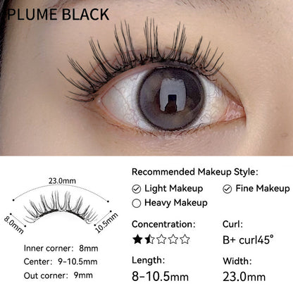 Soft Magnetic Absorption False Eyelashes