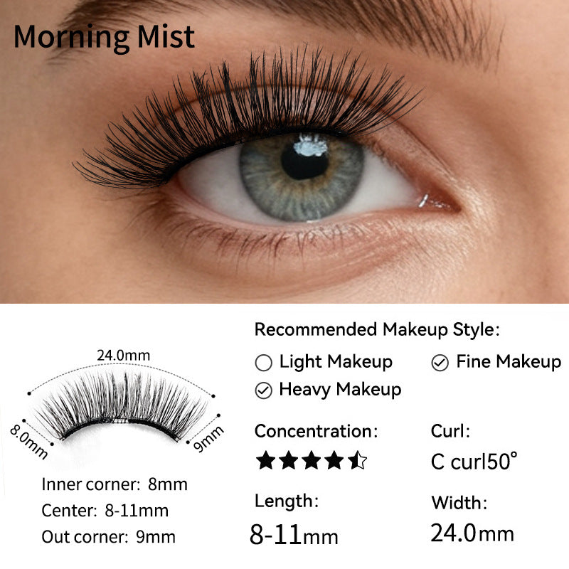 Soft Magnetic Absorption False Eyelashes