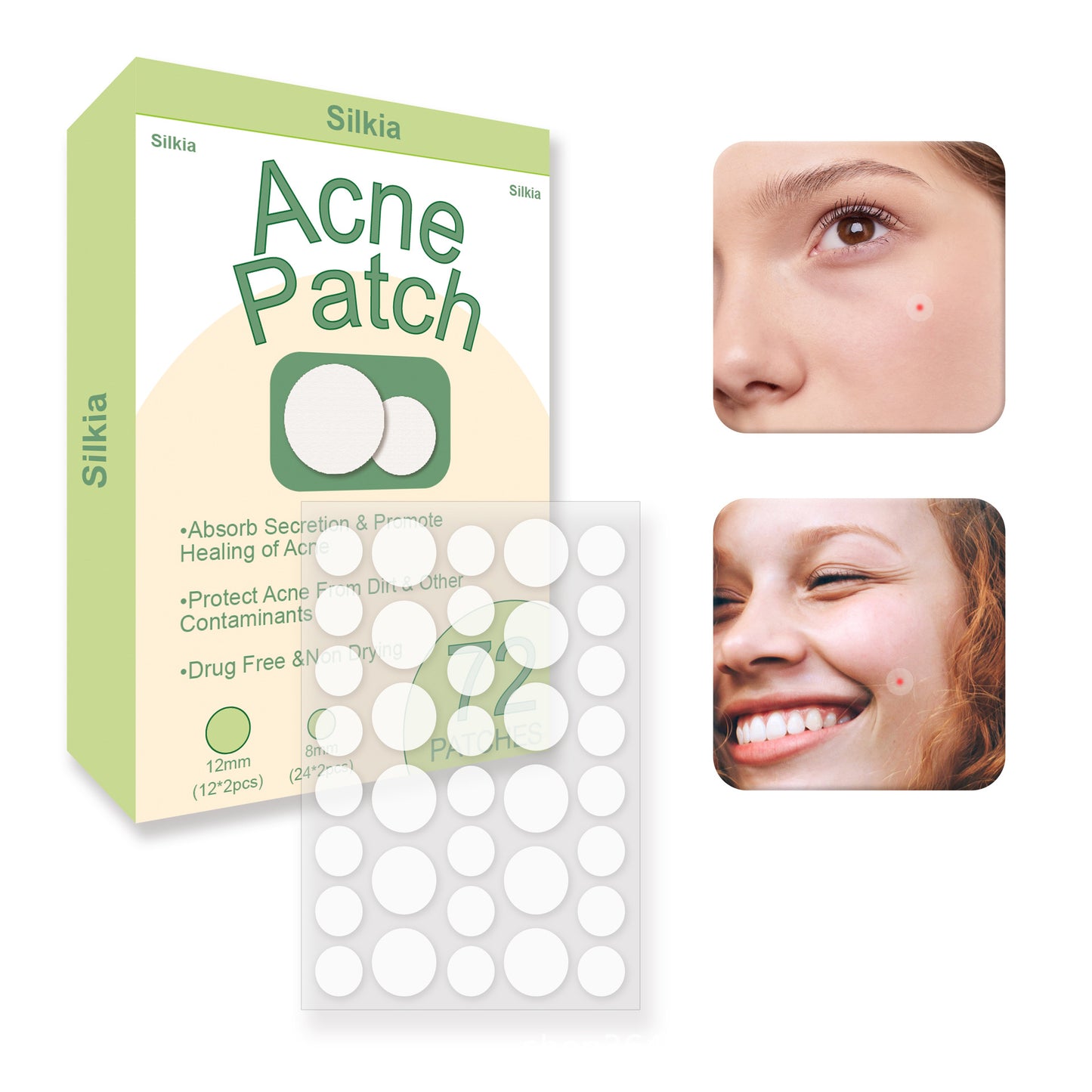 Patch Anti-Imperfections Transparent | Soin Discret & Peau Plus Lisse