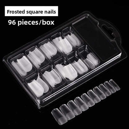 Ongles d'extension effet givré | Manucure Express