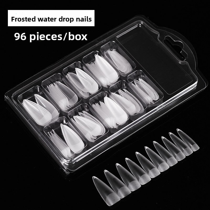 Ongles d'extension effet givré | Manucure Express
