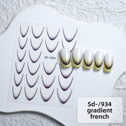 Autocollants french dégradés | Waterproof