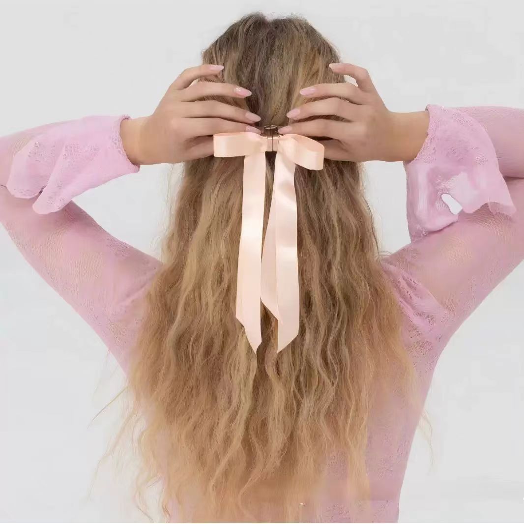 Pince à cheveux magnétique avec nœud | Maintien Ultra-Solide