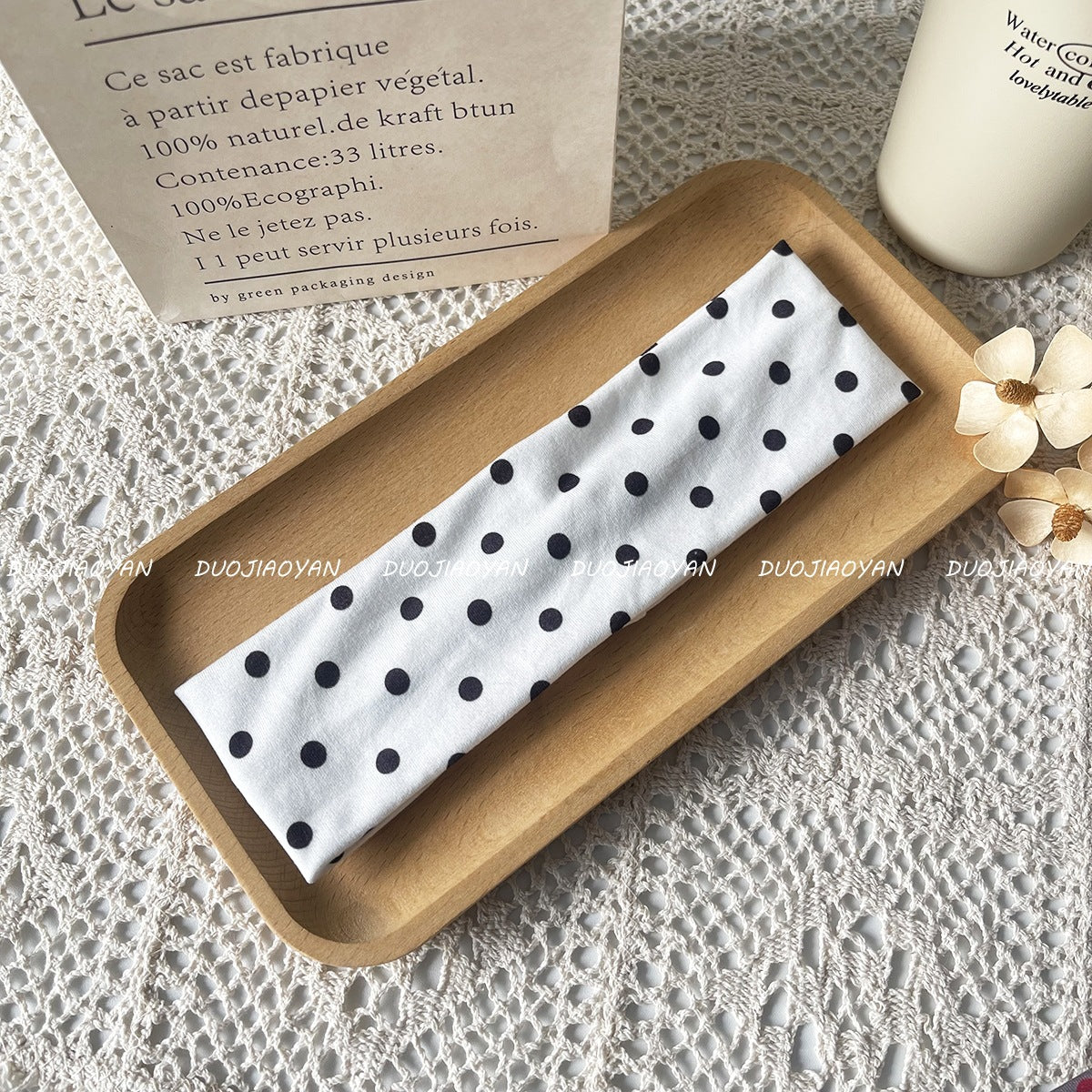 Bandeau vintage pour cheveux | Rétro Ajustable