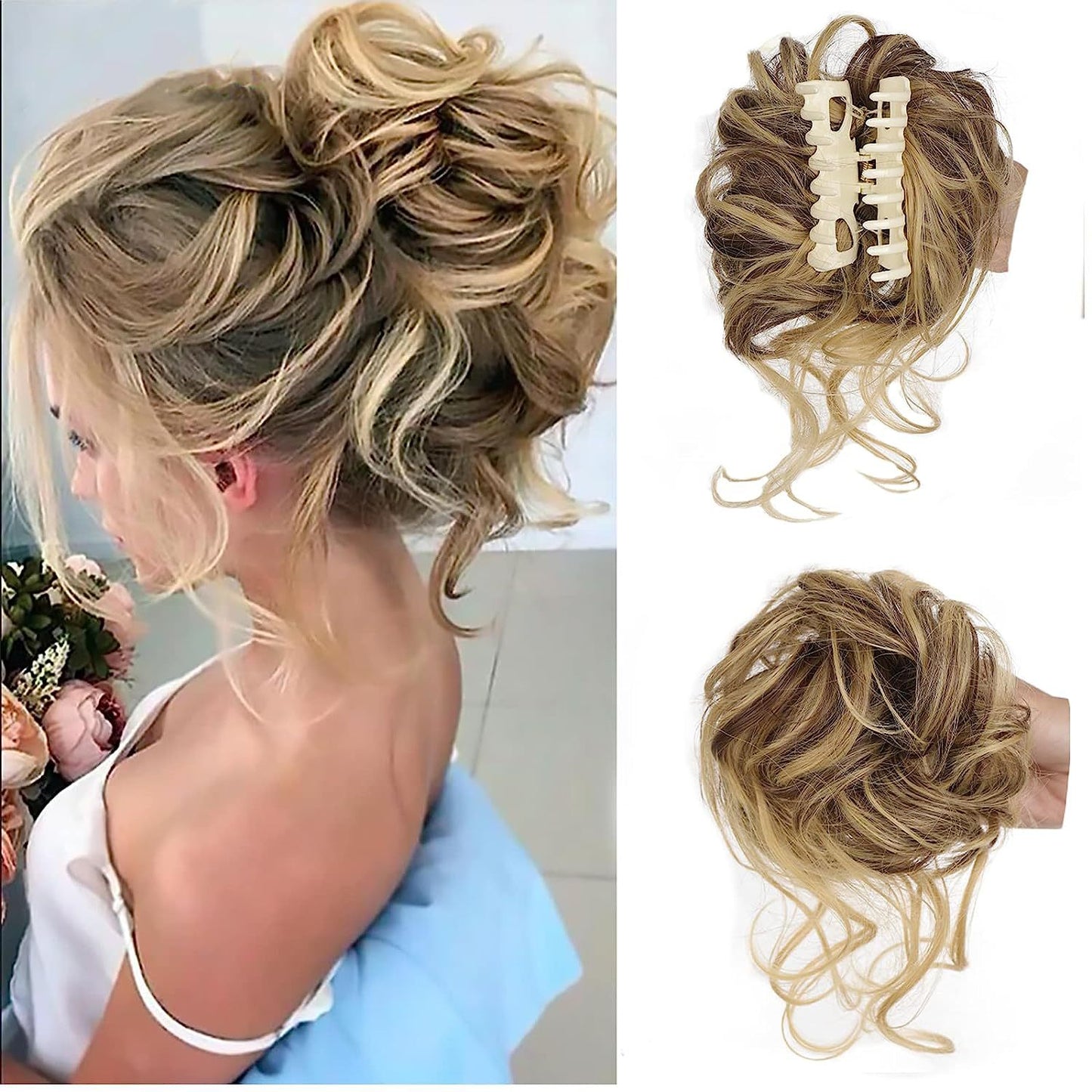 Perruque Chignon Boule | Coiffure Rapide & Élégante