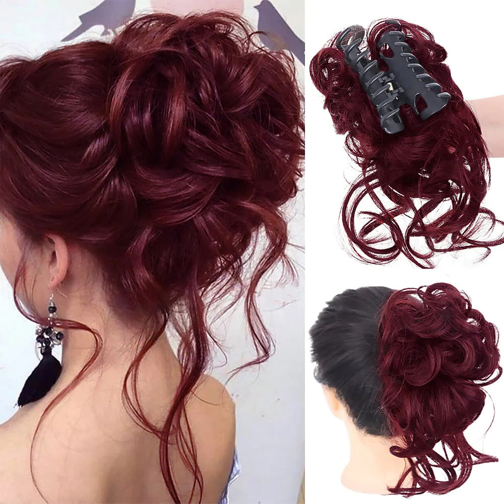 Perruque Chignon Boule | Coiffure Rapide & Élégante