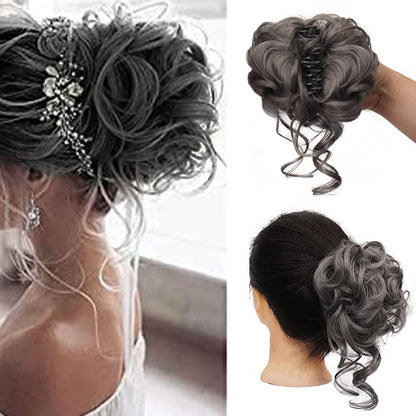 Perruque Chignon Boule | Coiffure Rapide & Élégante