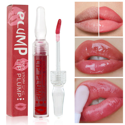 Huile à lèvres colorée, gloss hydratant